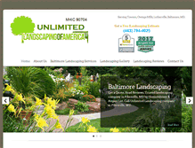 Tablet Screenshot of landscapingofamerica.com